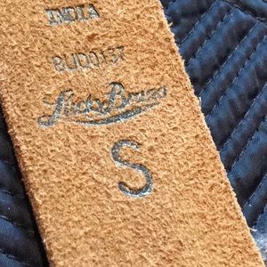 Lucky Brand Cream/off white Leather Belt